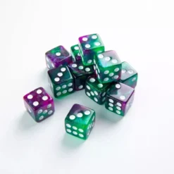 Galaxy Series - Set de 12 Dés (16mm)