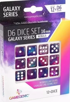Galaxy Series - Set de 12 Dés (16mm)