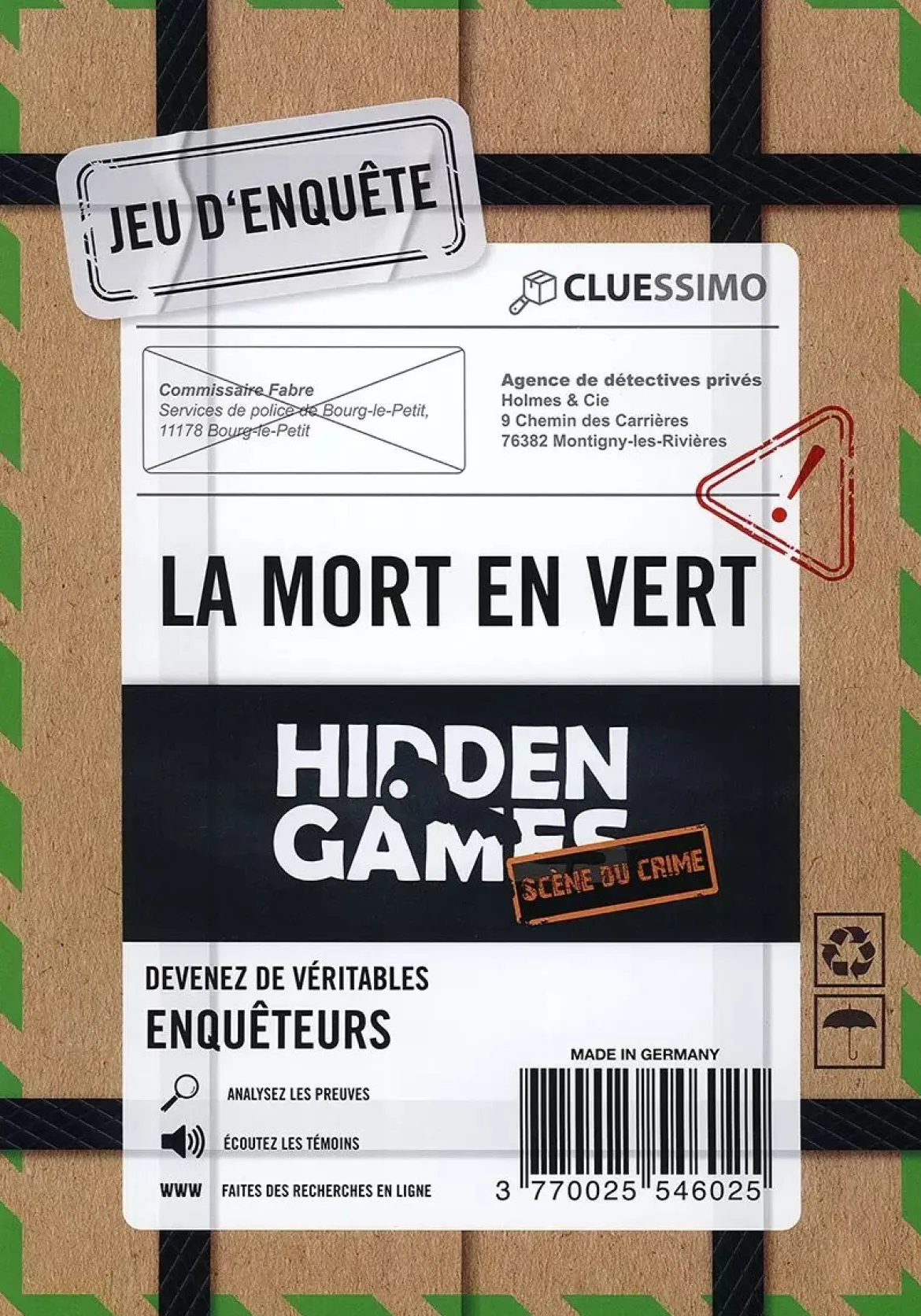 Hidden Games 3 : La Mort en Vert