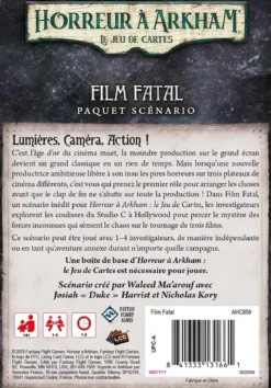 Horreur à Arkham JCE : Film Fatal