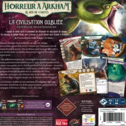Horreur à Arkham JCE : La Civilisation Oubliée (Investigateurs)