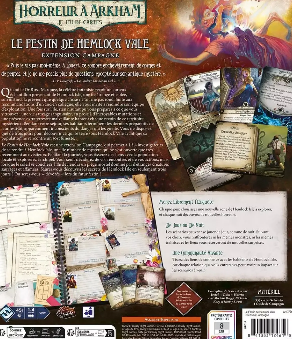 Horreur à Arkham JCE : Le Festin de Hemlock Vale (Campagne)