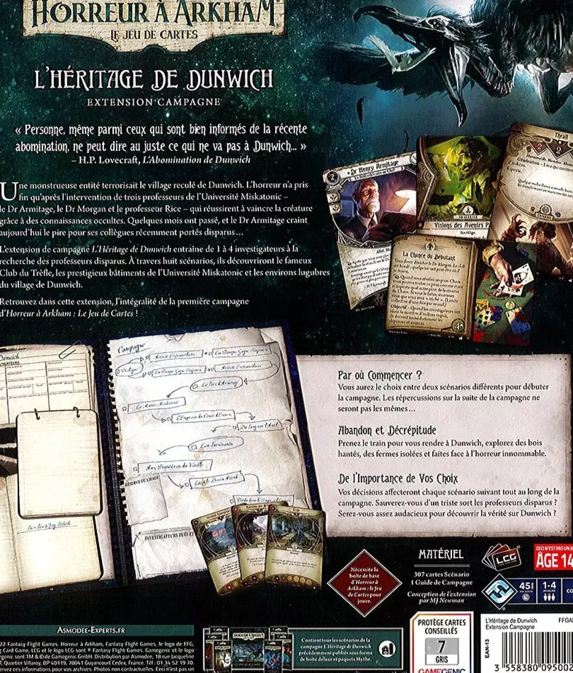 Horreur à Arkham JCE : L'Héritage de Dunwich (Campagne)