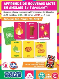 Idem Mory - Vocabulaire Anglais