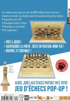 Jeu d'Échecs Pop-Up !