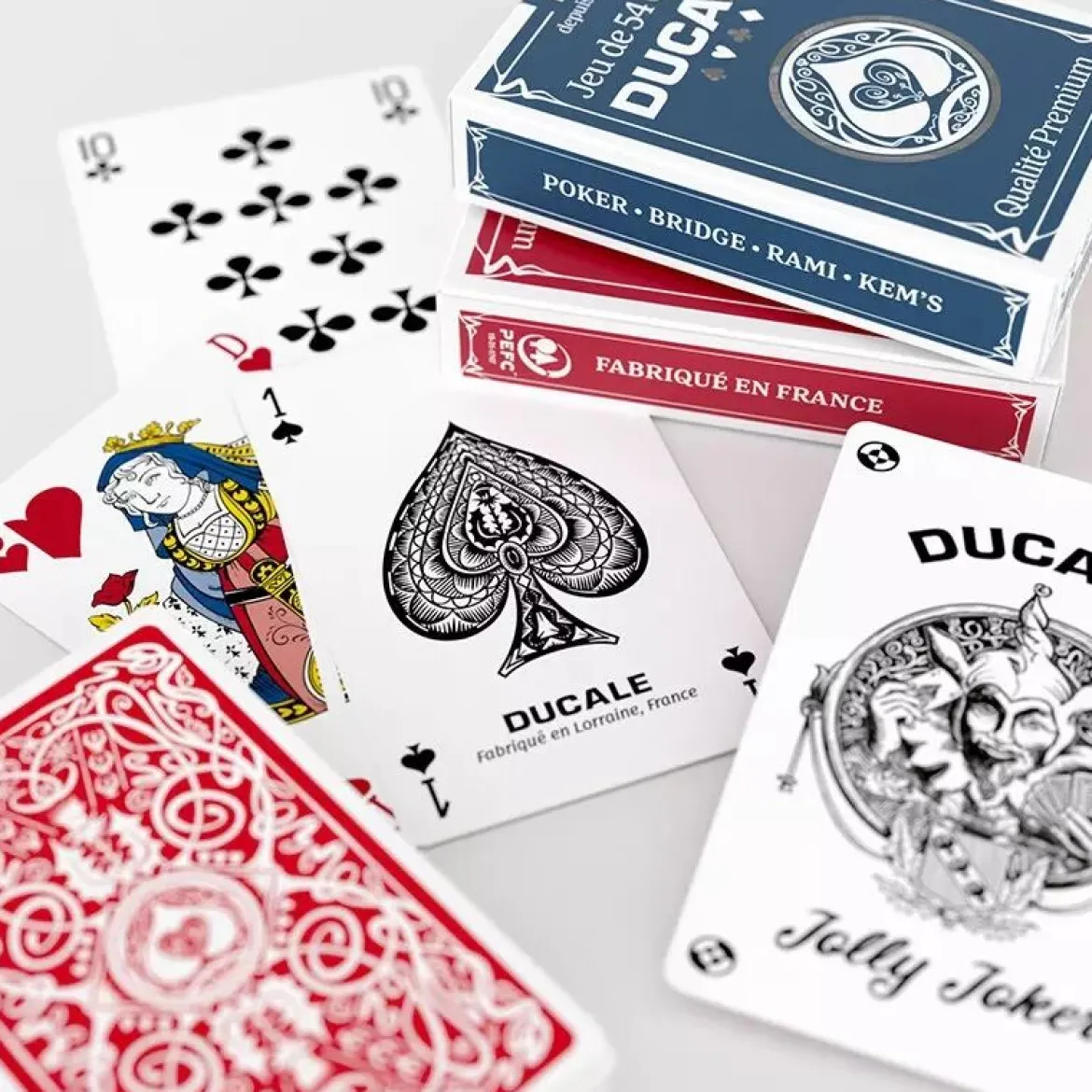 Jeu de 54 cartes - Poker Bridge Ducale Origine
