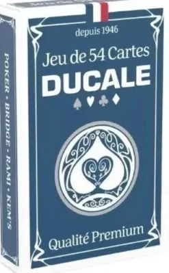 Jeu de 54 cartes - Poker Bridge Ducale Origine