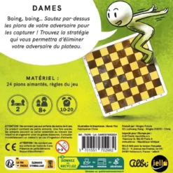 Jeu de Dames (Magnétique)