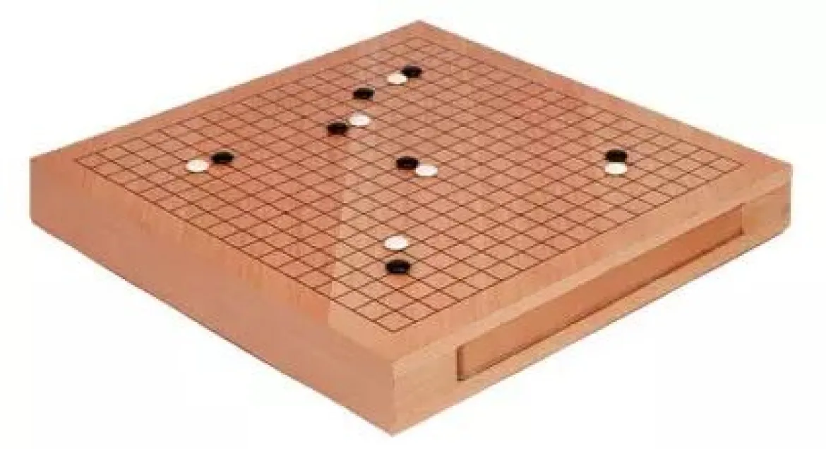Jeu de Go 31cm à Tiroirs avec pierres