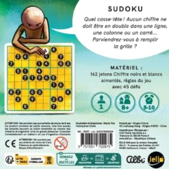 Jeu du Sudoku (Magnétique)