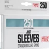 250 JUST SLEEVES - VALUE PACK CLEAR Gamegenic