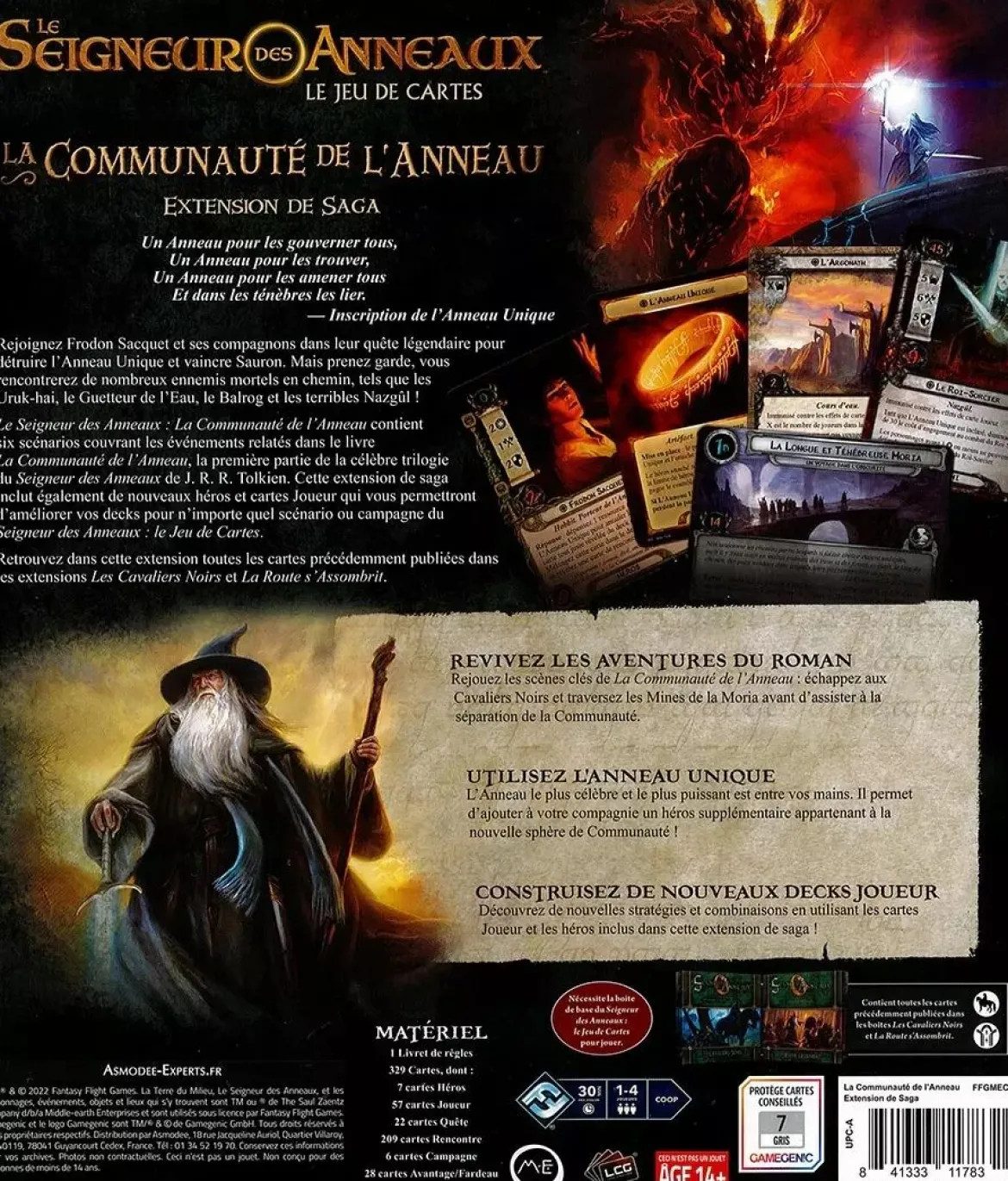 La Communauté de l'Anneau (Saga) - Seigneur des Anneaux JCE