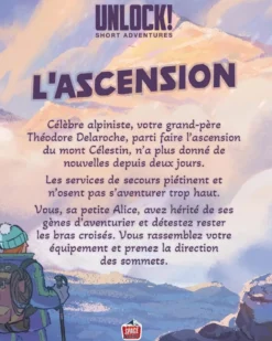 L'Ascension - Unlock! Short Adventures