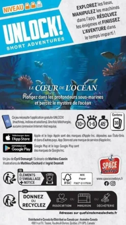 Le Coeur de l'Océan - Unlock! Short Adventures