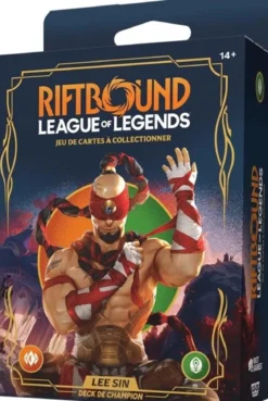 Lee Sin - Riftbound - Deck de Champion
