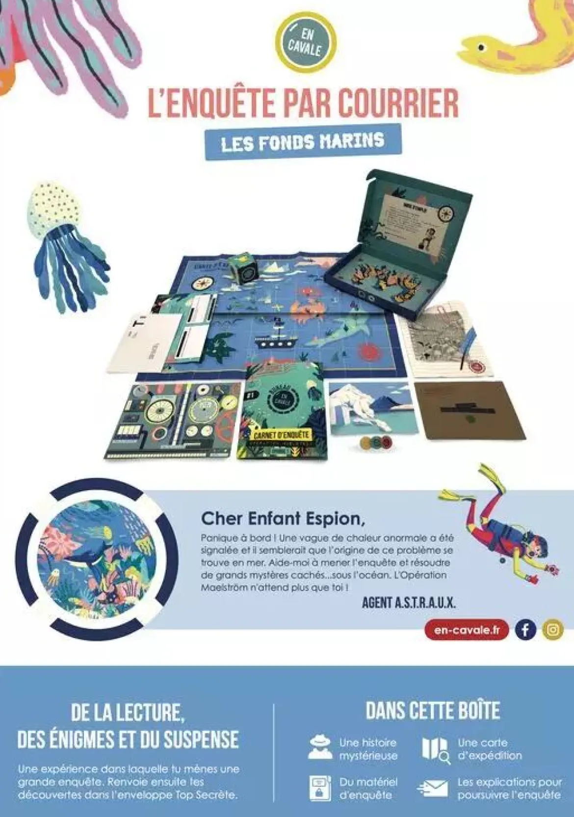 L'Enquête par Courrier : Les Fonds Marins