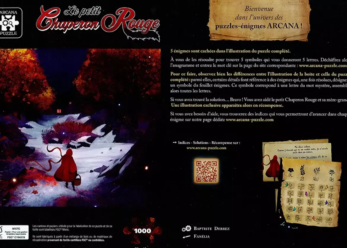 Le Petit Chaperon Rouge - Arcana Puzzle