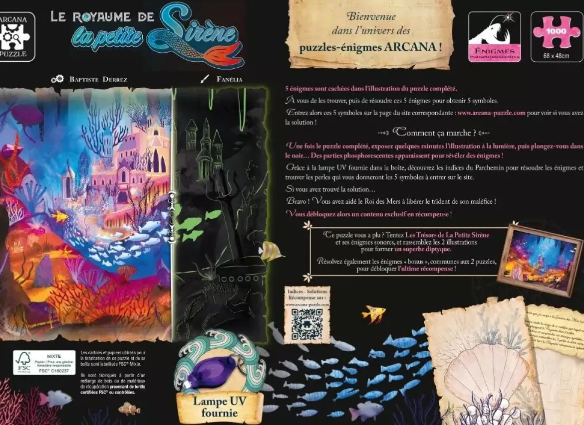 Le Royaume de la Petite Sirène - Arcana Puzzle