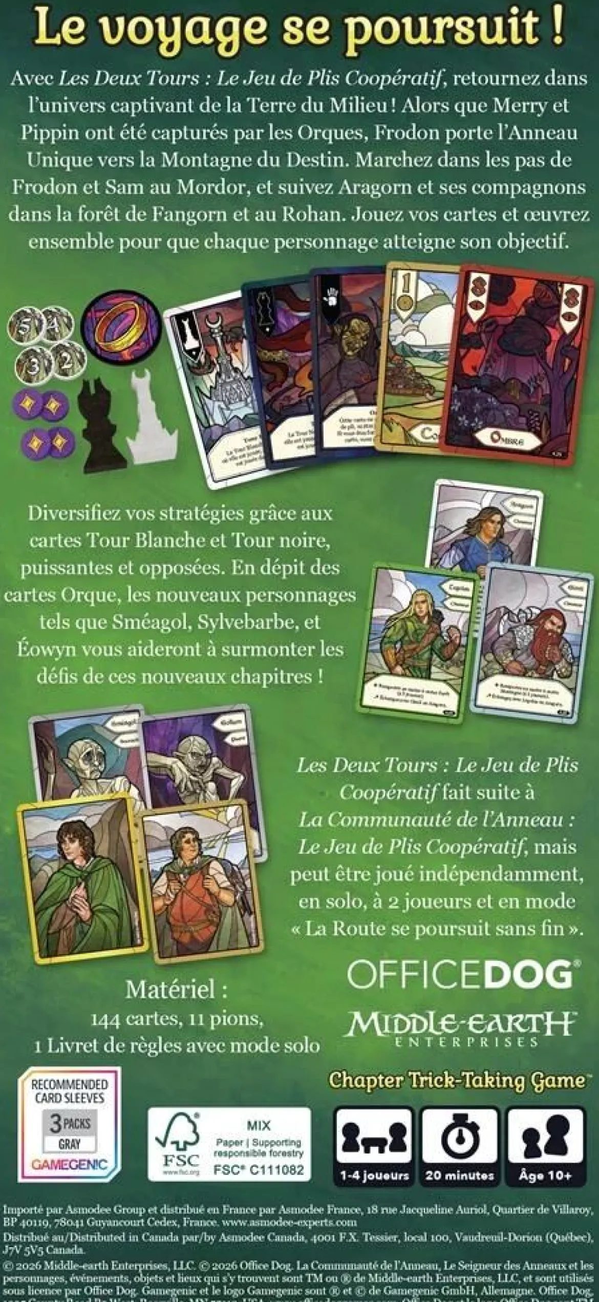 Les Deux Tours : Le Jeu de Plis Coopératif