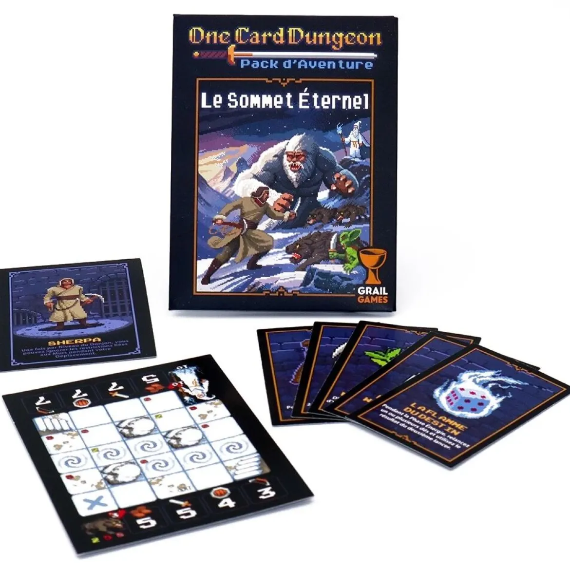 Le Sommet Éternel - Pack d'aventure (Ext. One Card Dungeon)