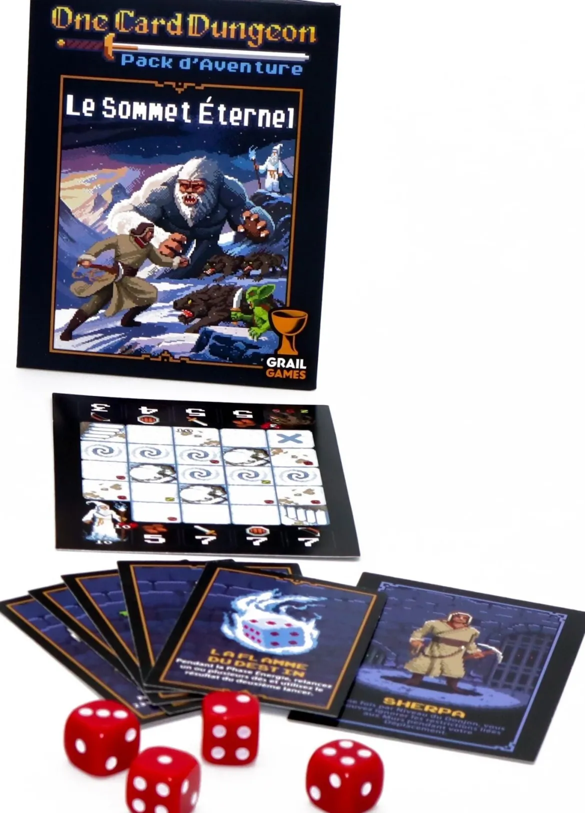 Le Sommet Éternel - Pack d'aventure (Ext. One Card Dungeon)