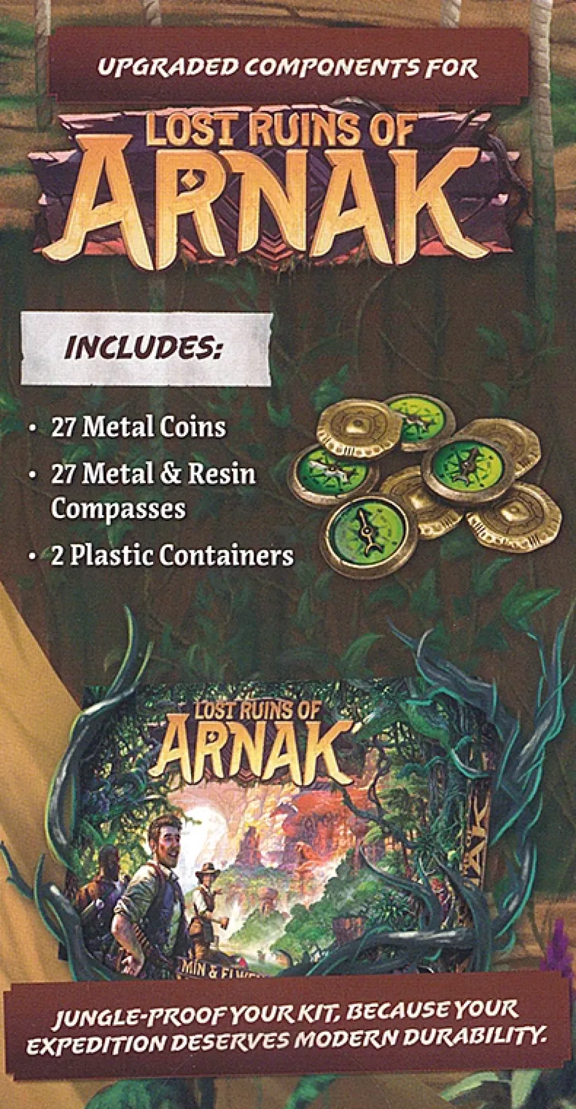 Les Ruines Perdues de Narak : Upgraded Components