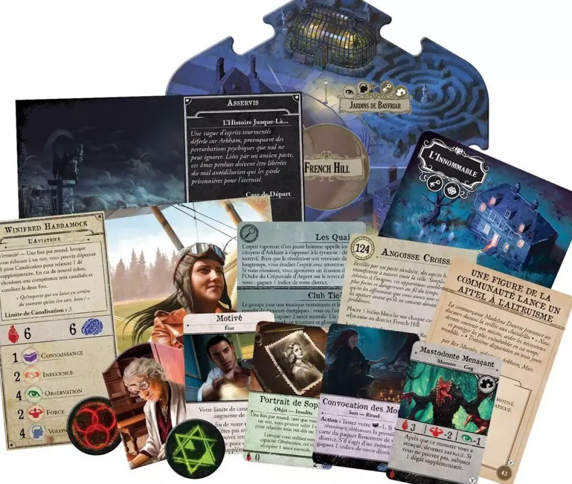 Les Secrets de l'Ordre (Ext. Horreur à Arkham 3ème éd.)