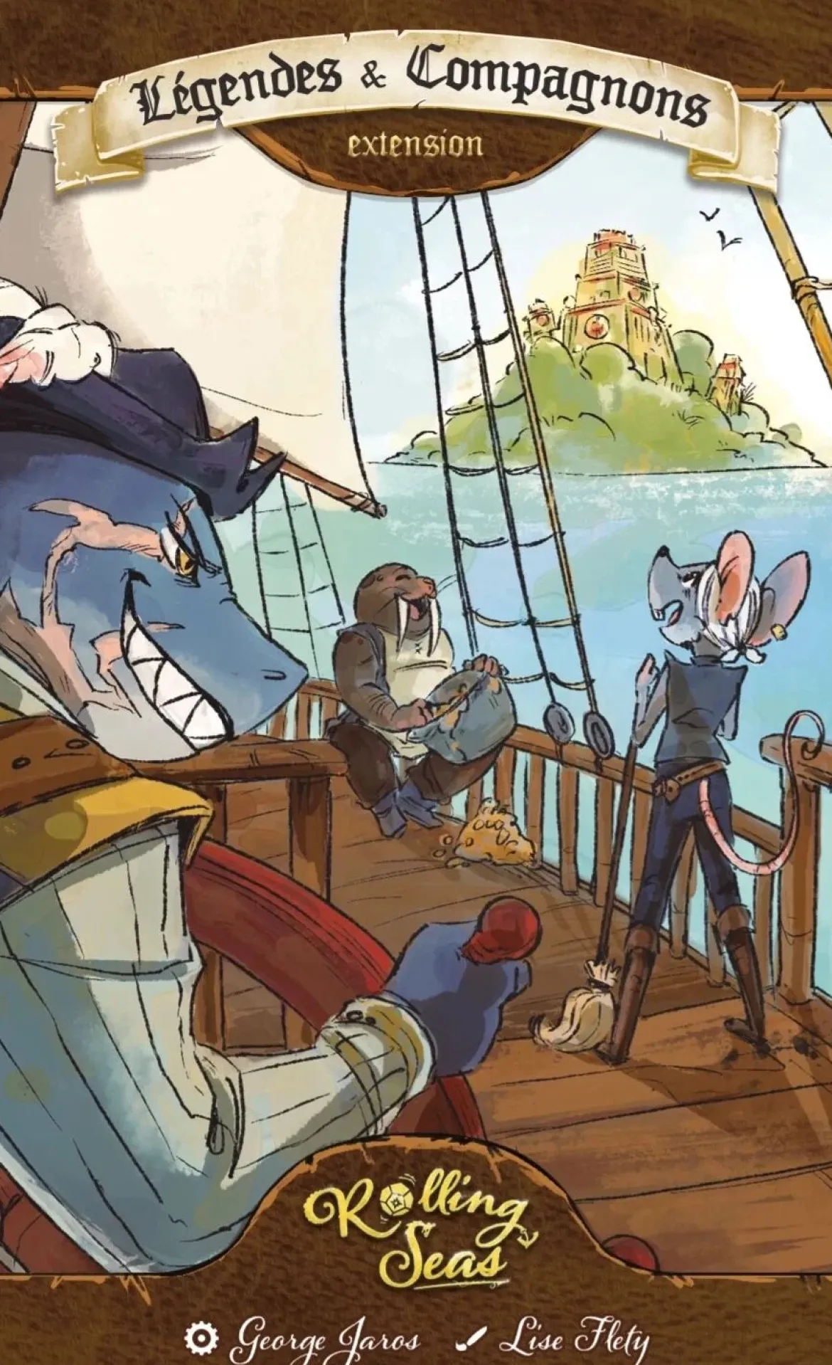 Légendes et Compagnons d'Infortune (Ext. Rolling Seas)