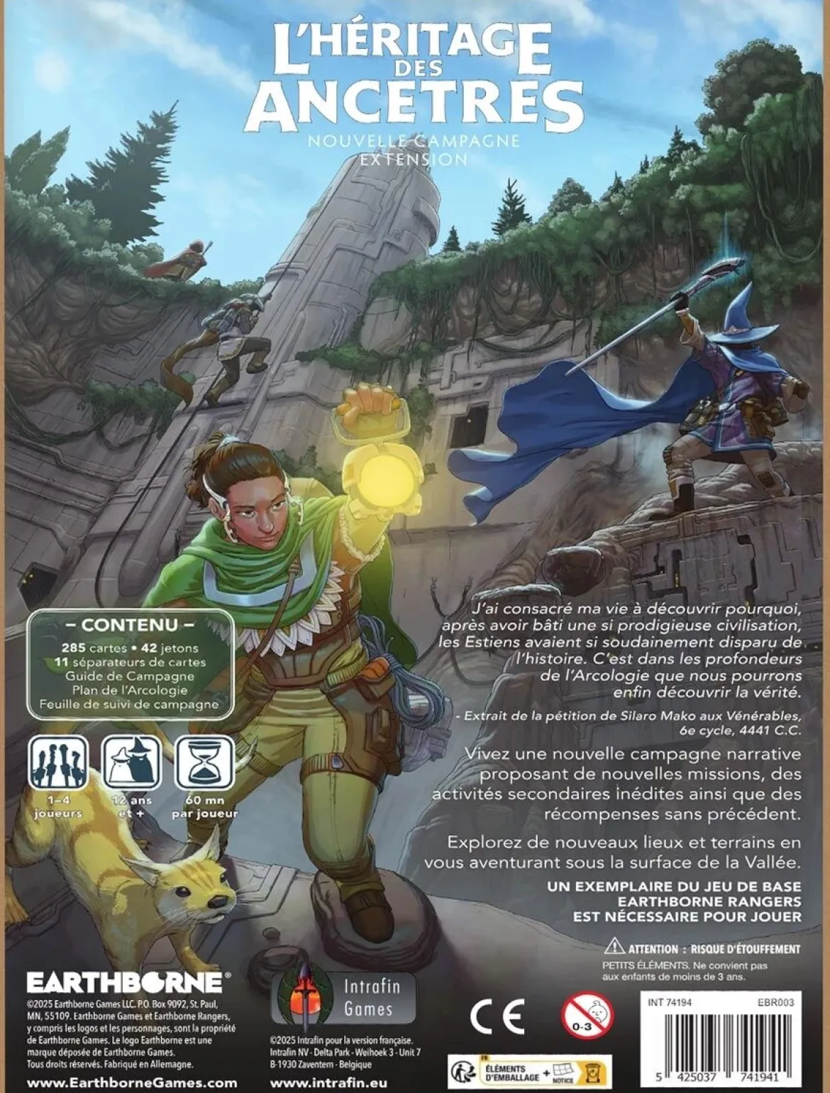 L'Héritage des Ancêtres (Ext. Earthborne Rangers)