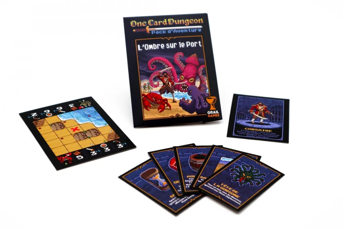 L'Ombre sur le Port - Pack d'aventure (Ext. One Card Dungeon)