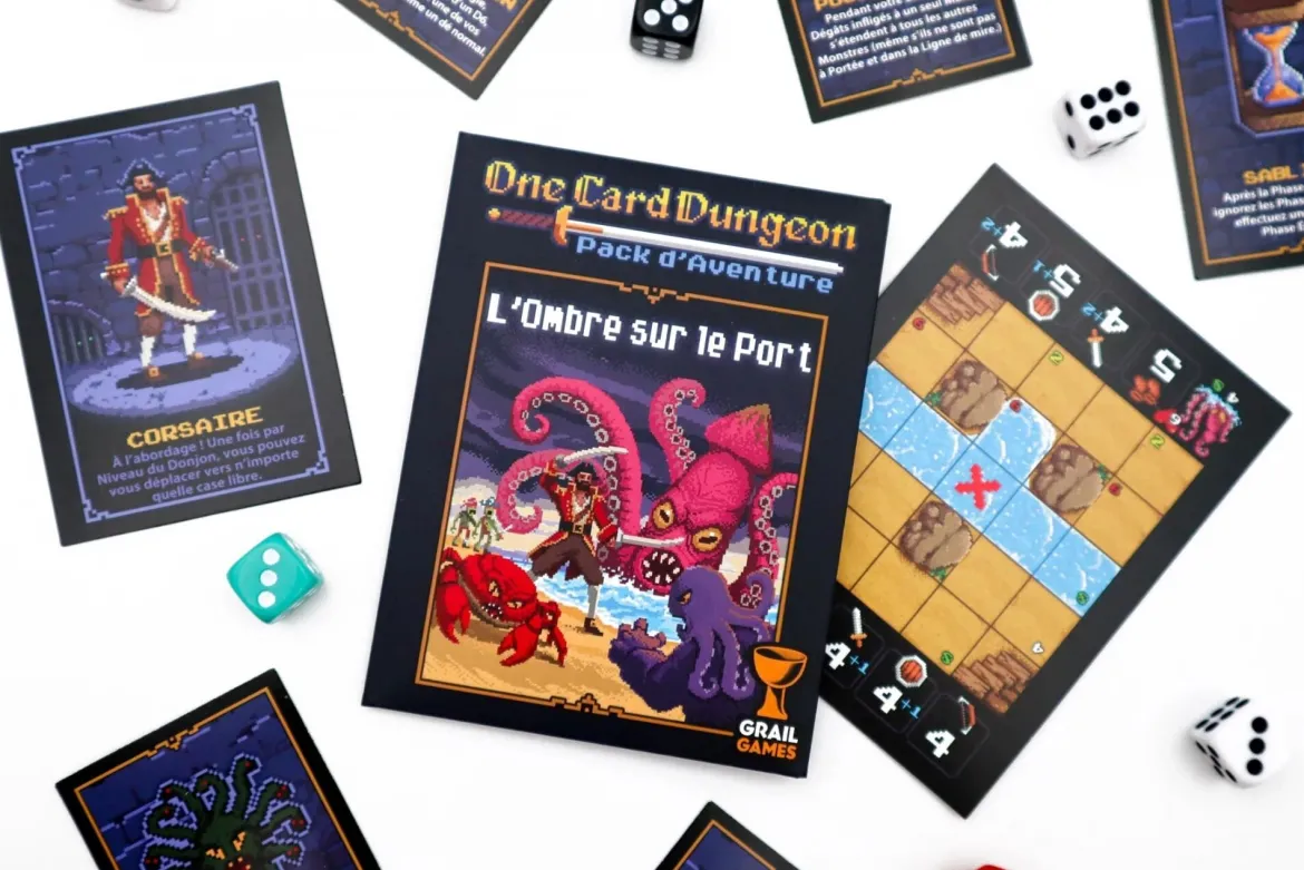 L'Ombre sur le Port - Pack d'aventure (Ext. One Card Dungeon)