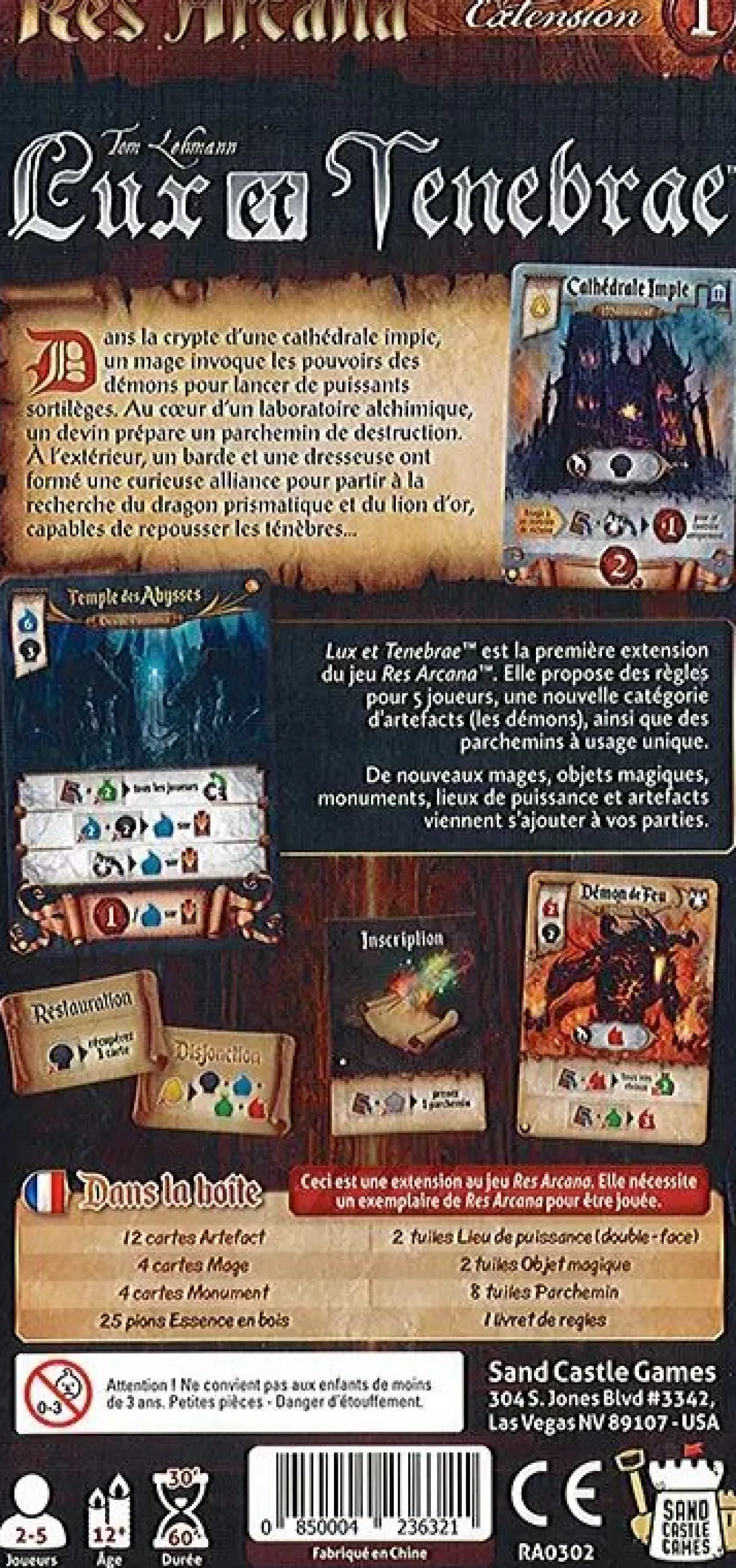 Lux et Tenebrae (Ext. Res Arcana)