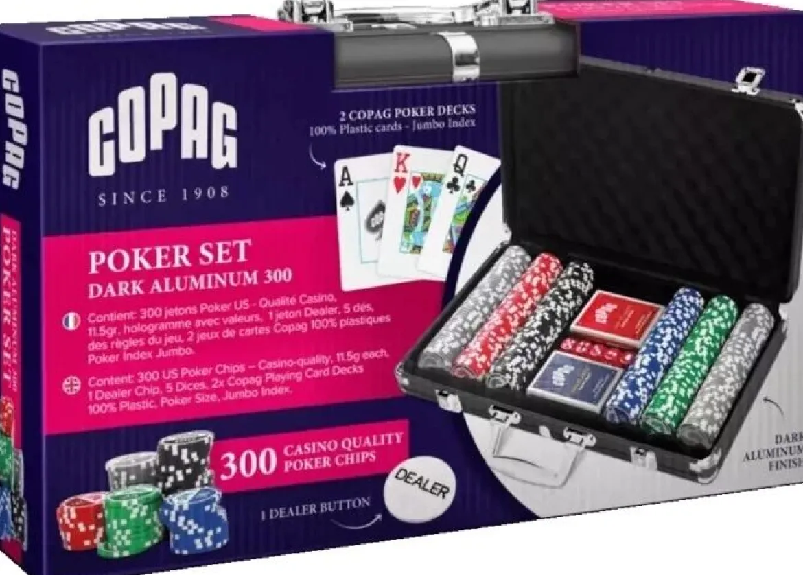 Mallette de Poker Copag 300 Jetons