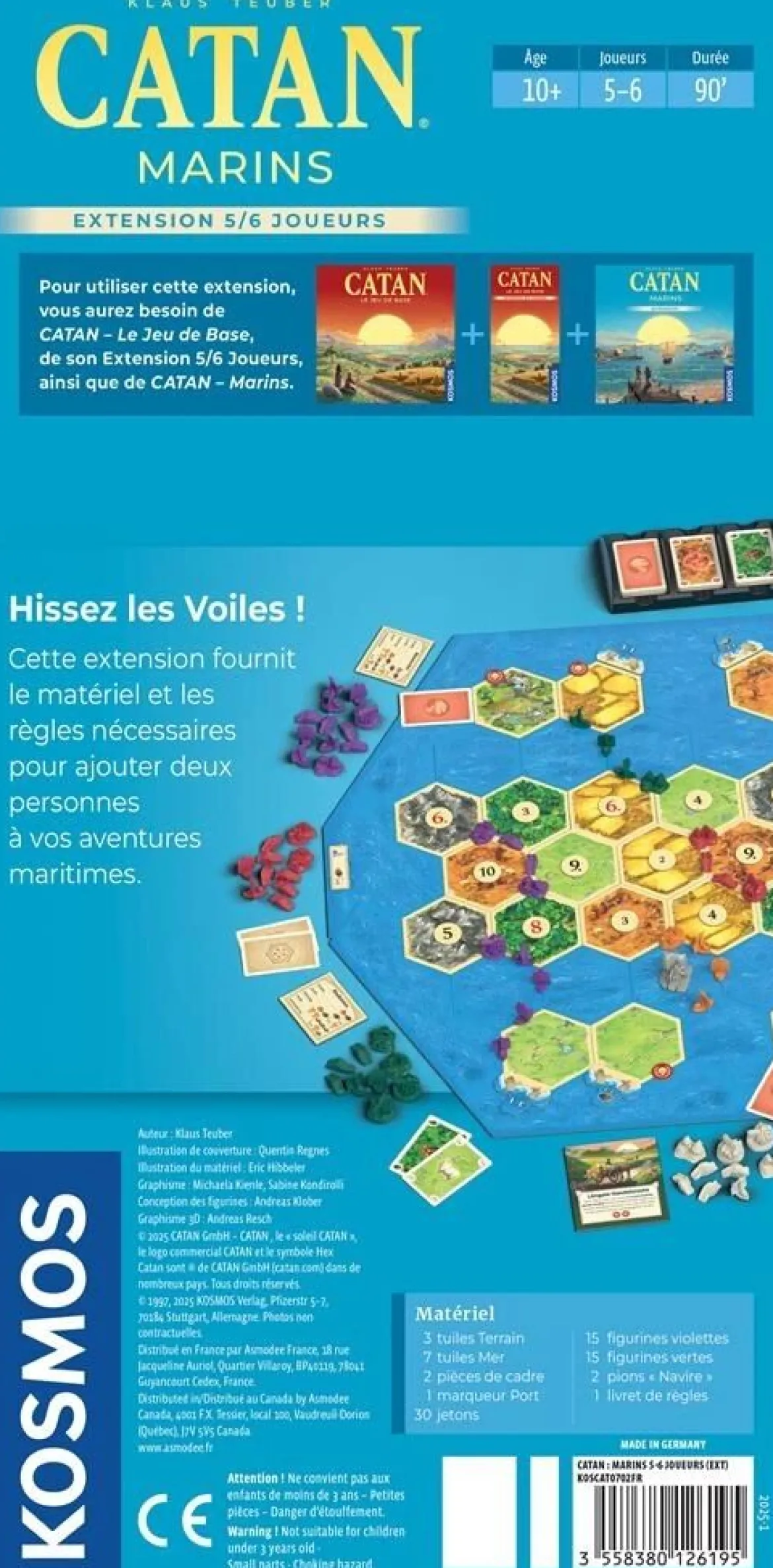 Marins - 5/6 joueurs (Ext. Catan)