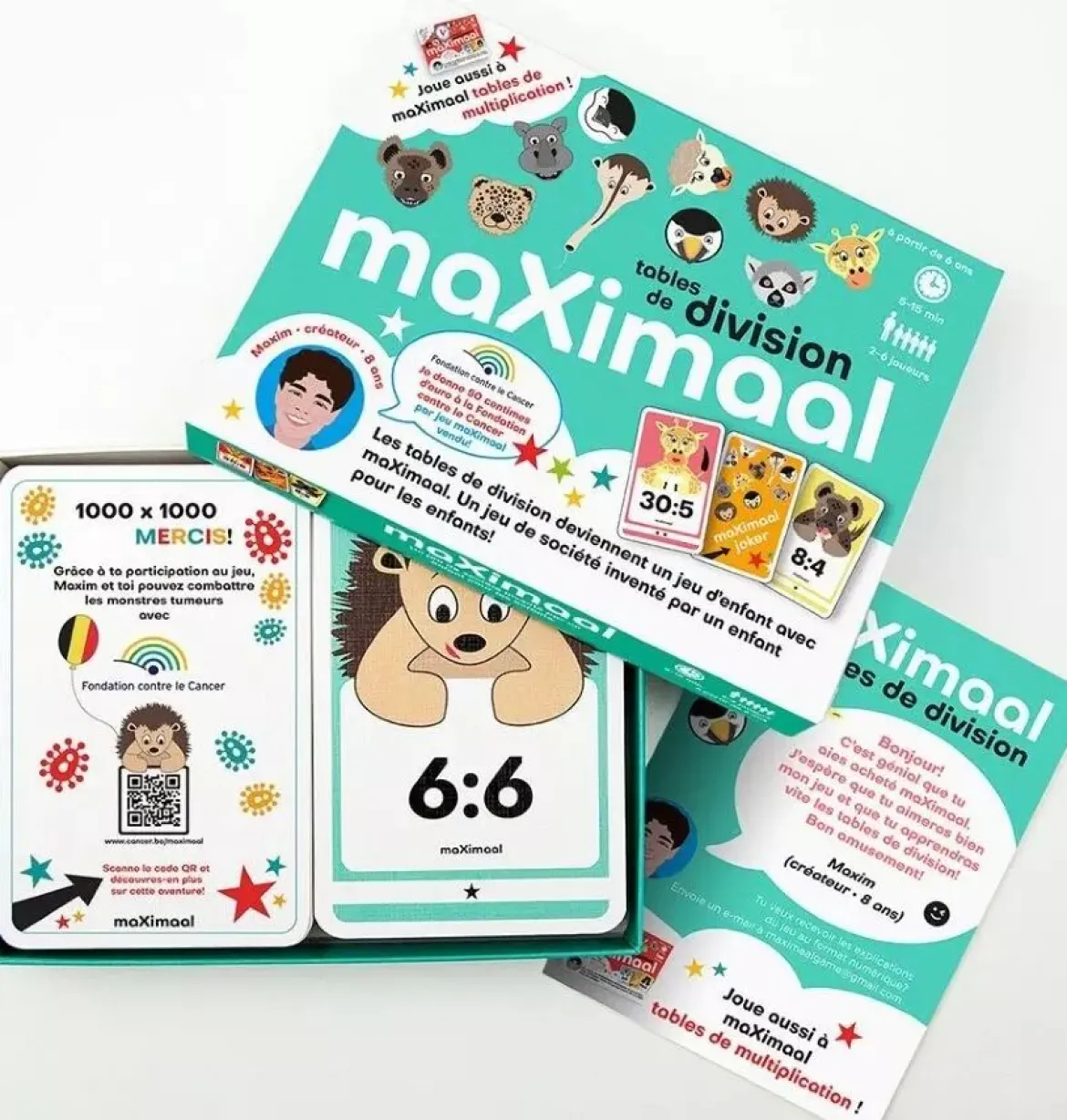 Maximaal : Tables de Division