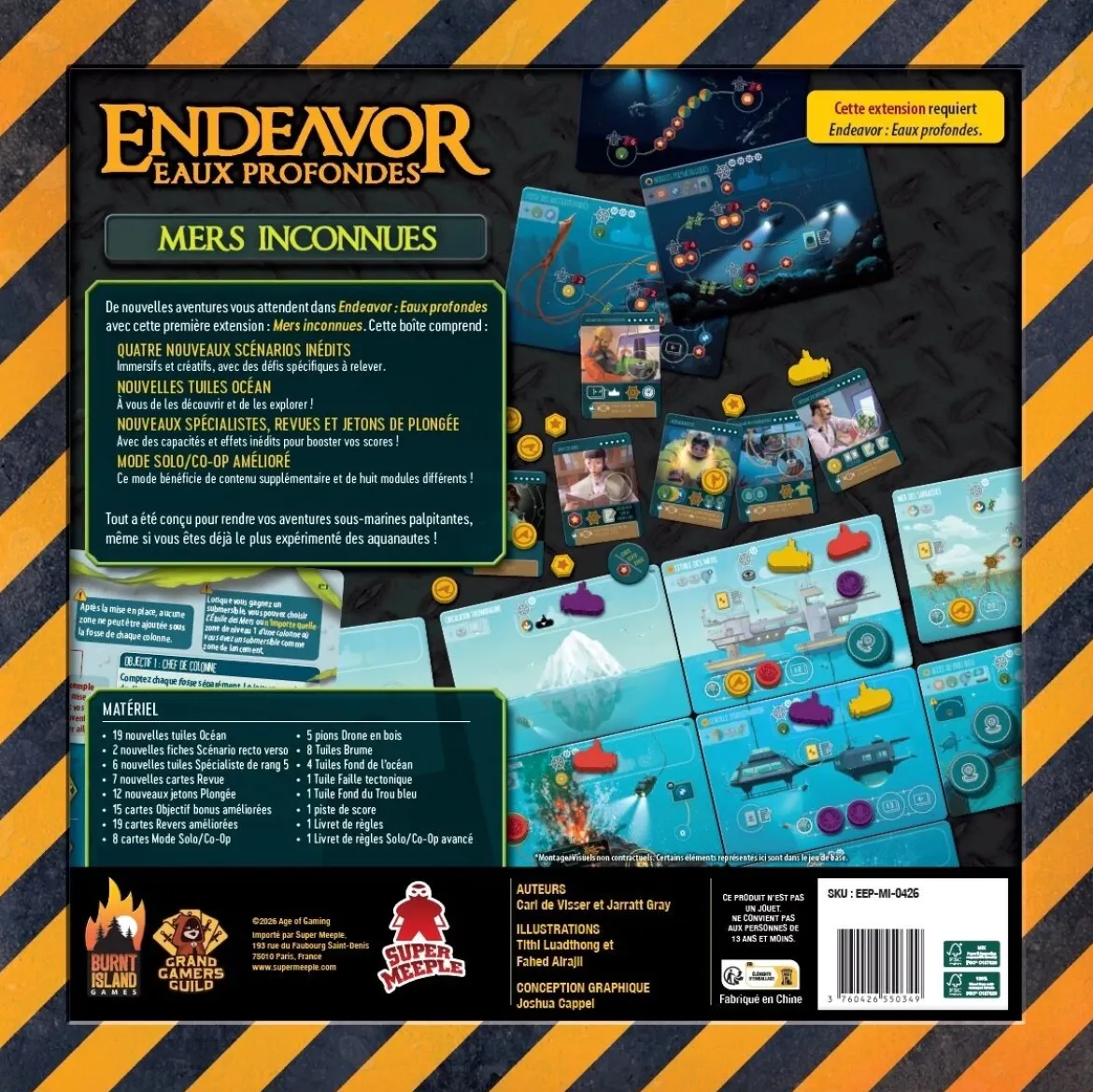 Mers Inconnues (Ext. Endeavor - Eaux Profondes)