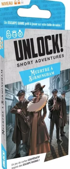 Meurtre à Birmingham - Unlock! Short Adventures
