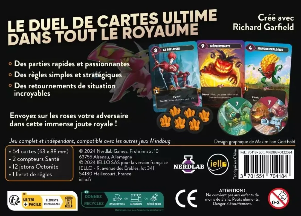 Mindbug : Bataille de Fruits Royale
