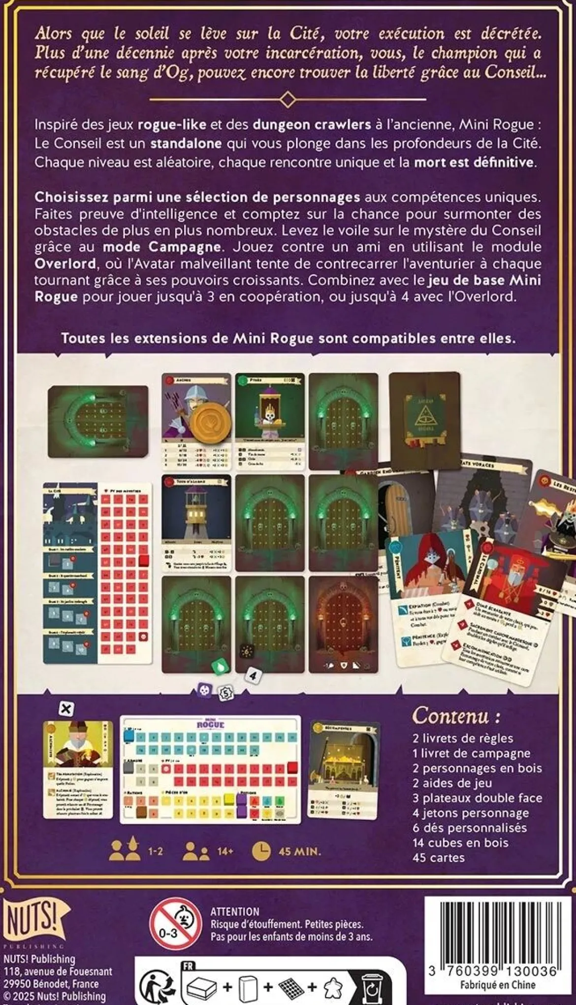 Mini Rogue - Saison 2 : Le Conseil
