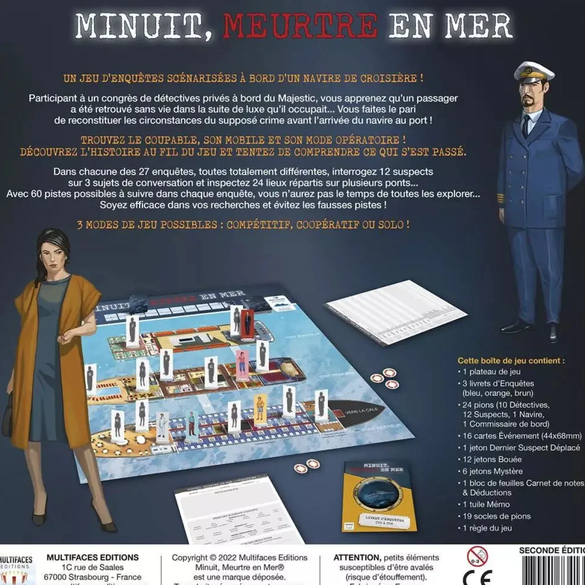Minuit, Meurtre en Mer (2nde Édition - Intégrale) + Erratum C01