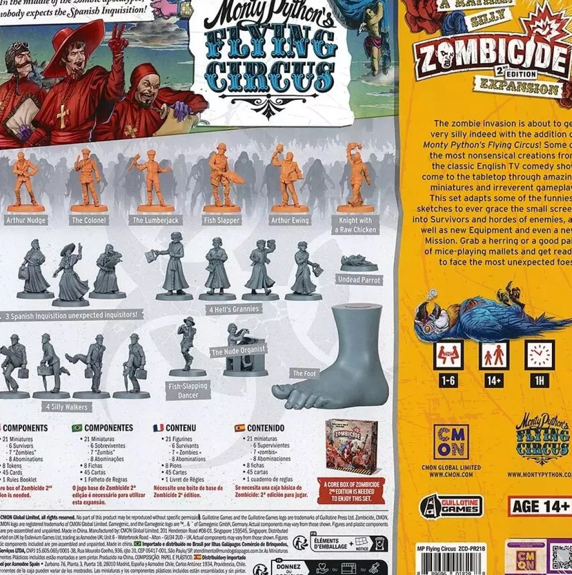 Monty Python's Flying Circus (Ext. Zombicide 2ème Édition)