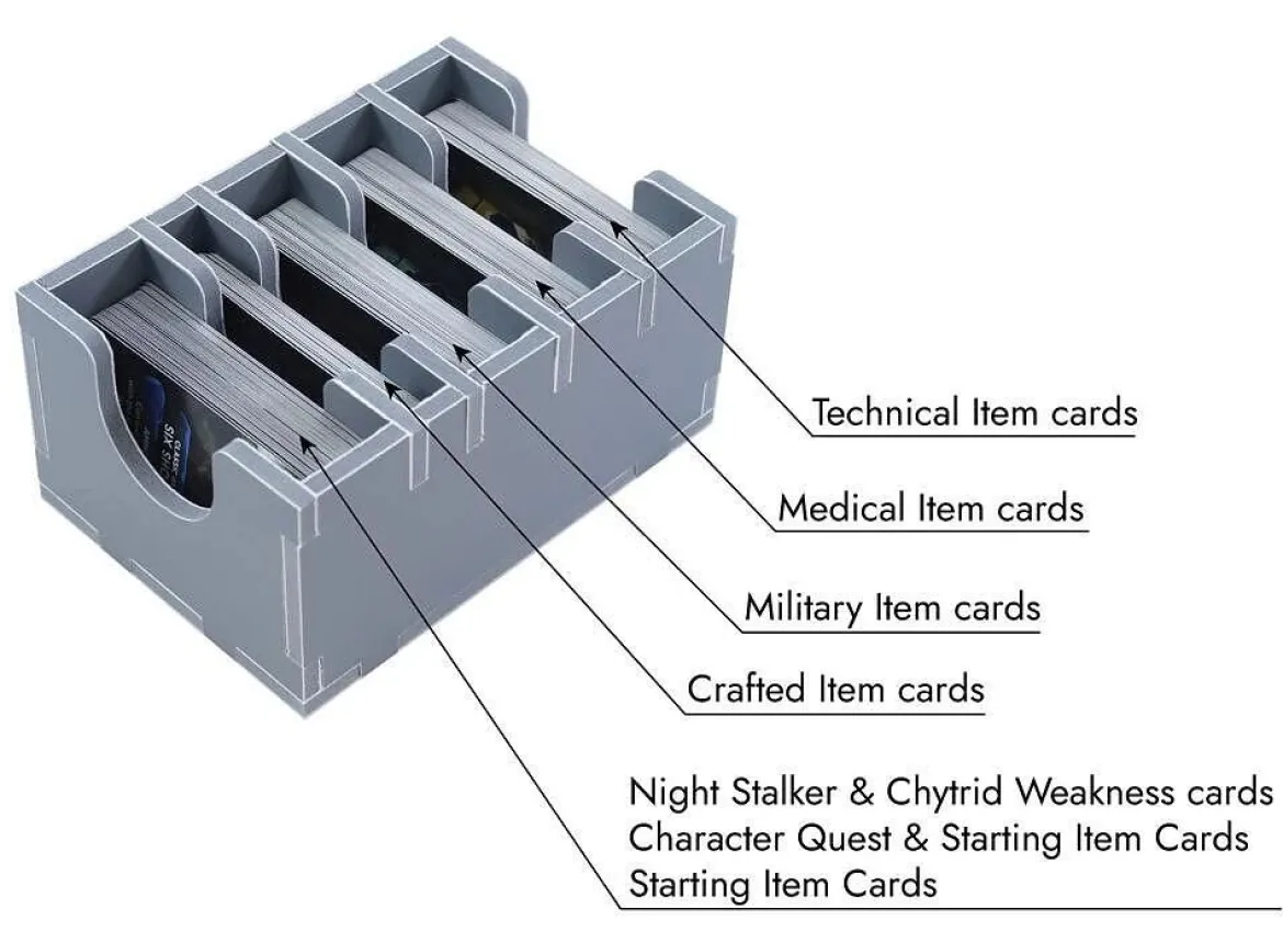 Nemesis Lockdown : Rangements pour Boîte - Insert