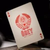 Obey Rouge - Jeu de 54 Cartes - Theory11