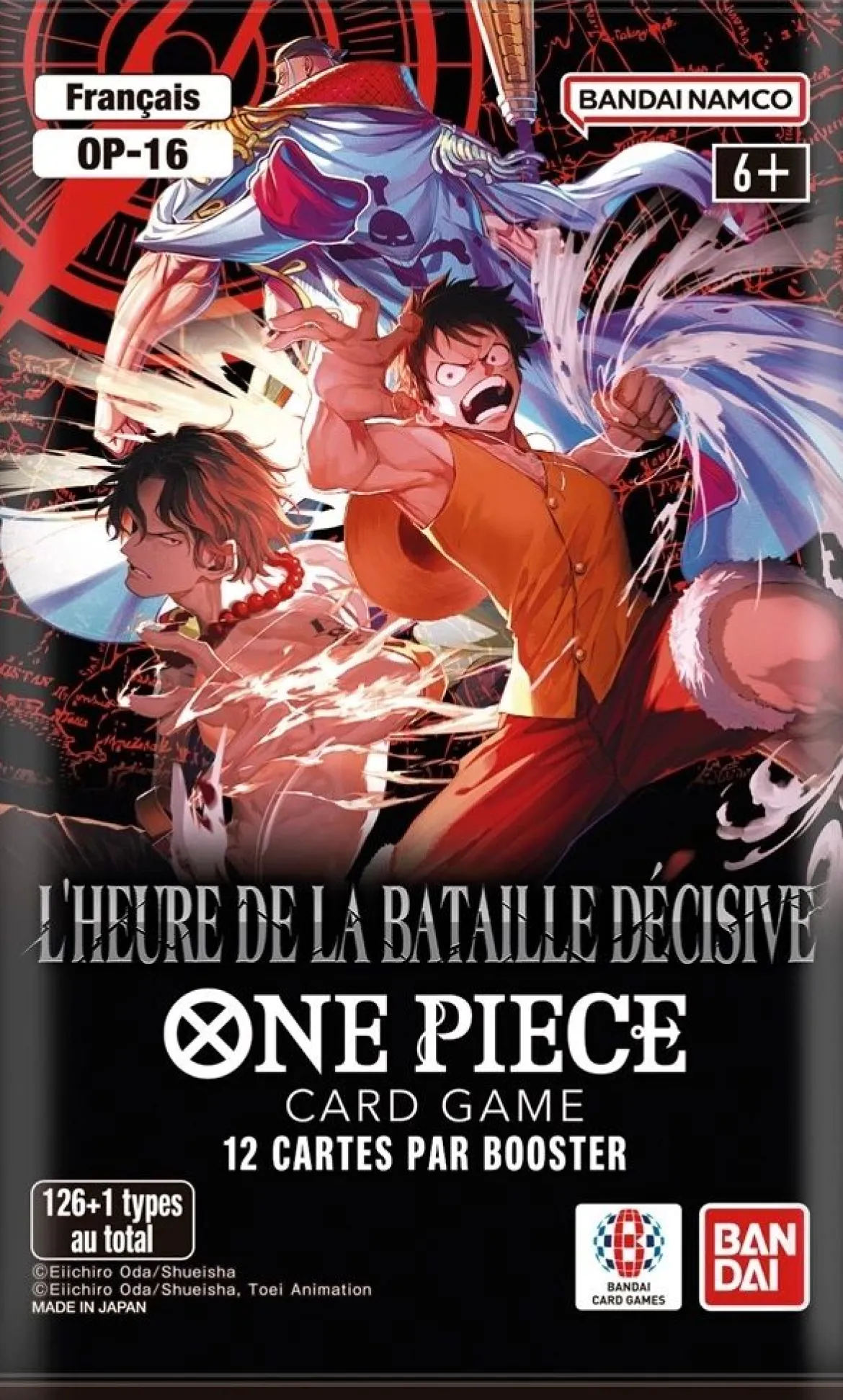 One Piece - Display de 24 boosters - OP16 : L'Heure de la Bataille Décisive