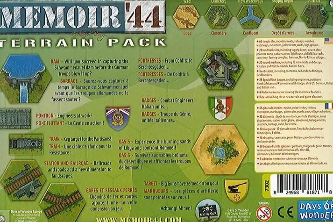 Pack Terrain (Ext. Mémoire 44)
