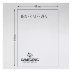 Pack 100x(66x91mm) + 100x(64x89mm) Doubles Protège-cartes Matte Standard - Gamegenic