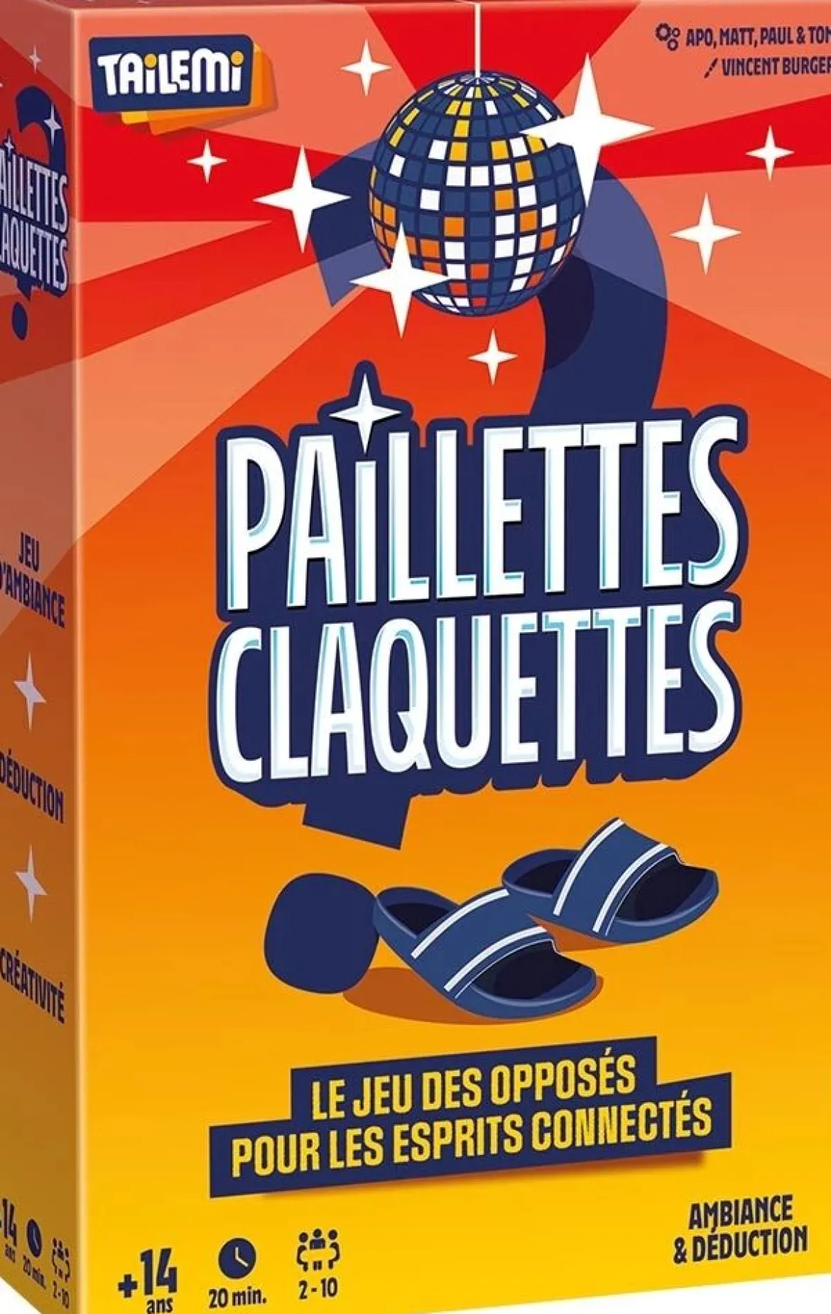 Paillettes Claquettes