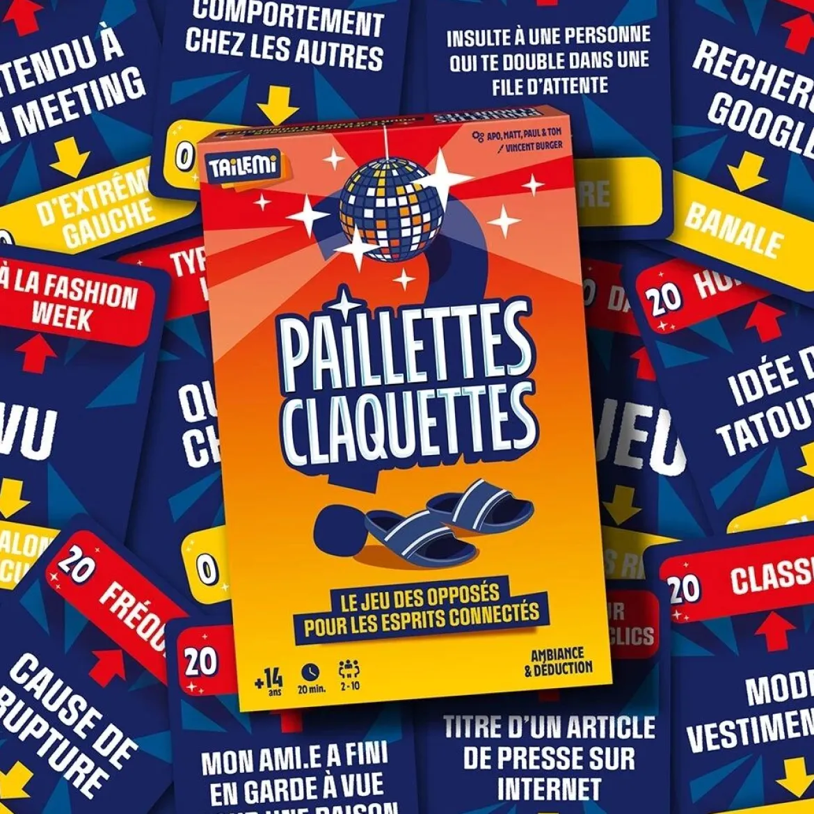 Paillettes Claquettes