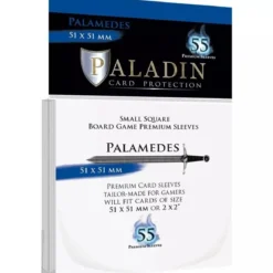 Palamedes 51x51mm - Lot de 55 Protège-Cartes - Paladin
