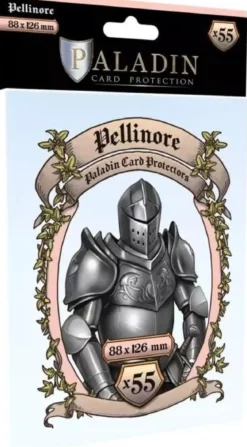 Pellinore 88x126mm - Lot de 55 Protège-Cartes - Paladin